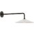 Amber Lewis for Visual Comfort Signature Ponce 9" Articulating Sconce in Modern Iron with Milk White Glass Shade For Sale