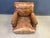 Mid-Century Modern Leather Club Chair, 1950s For Sale - Image 4 of 14