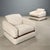Vintage Armchairs in White, 1970s, Set of 2 For Sale - Image 10 of 10