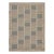 Rug & Kilim’s Scandinavian Style Rug With Beige-brown and Blue Patterns 9x12 For Sale