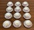 Rose Chintz Pattern Coffee and Tea Service for Twelve People in English Porcelain from Johnson Bros, Set of 12 For Sale - Image 6 of 8