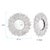 White Durango Round White Mirror For Sale - Image 8 of 9