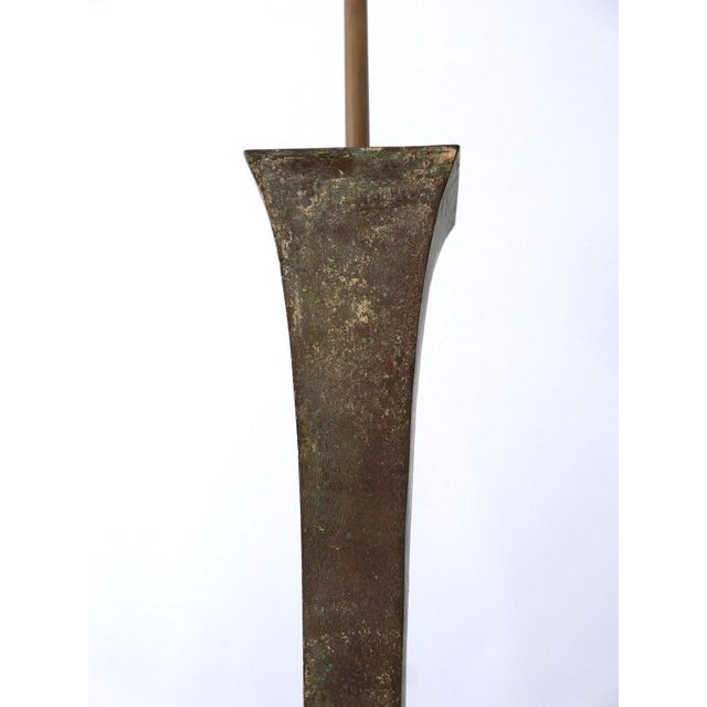 Verdigris Bronze Floor Lamp by Stewart Ross James for Hansen Lighting, 1960s For Sale - Image 13 of 18