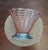 Art Deco Funnel-Shaped Vase in Blown Glass & Chrome Mount, 1920s For Sale - Image 13 of 18