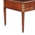 Wood Leather Top Mahogany Writing Desk in French Louix XV Style, C. 1940 For Sale - Image 7 of 9