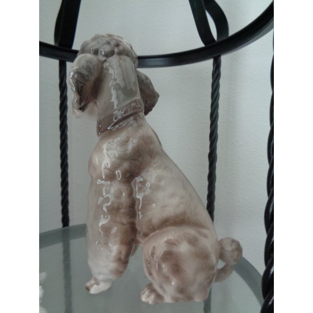 Vintage Shafford Kennel Club Poodle For Sale - Image 4 of 5