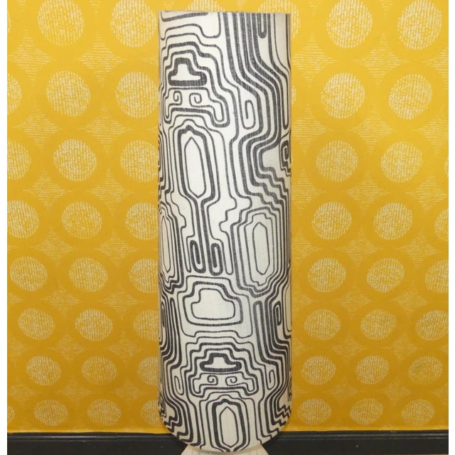 Vintage Floor Lamp with Ceramic Base, 1970s For Sale - Image 4 of 13