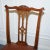 Chippendale Style Dining Chairs with Leather Seats, Set of 5 For Sale - Image 10 of 18