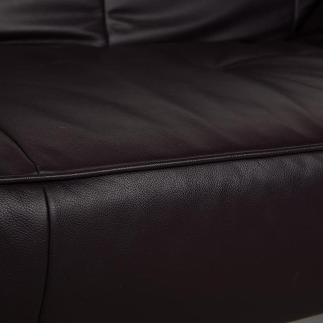 Smala Three-Seater Sofa in Leather from Ligne Roset For Sale - Image 6 of 16
