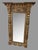 Glass Antique American Empire Style Gilt Pier Hall Mirror Column Rosette 36” X 22” For Sale - Image 7 of 10