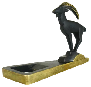 Mid-Century Brass Capricorn Zodiac Bottle Opener from Hertha Baller, 1950s