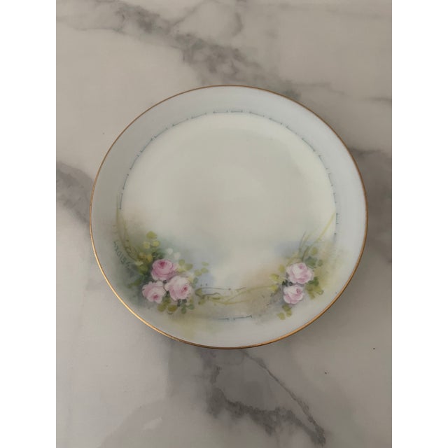 These 3 little beauties are truly works of art. Hand painted and signed by artist S. Seidel made in Germany. The plates...