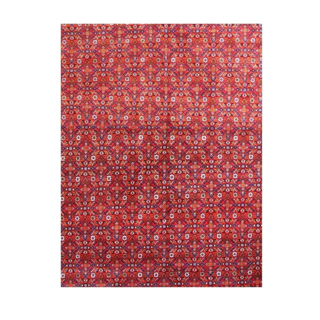 Traditional Vintage Bidjar Rug 9'3'' x 12'5'' For Sale - Image 3 of 3