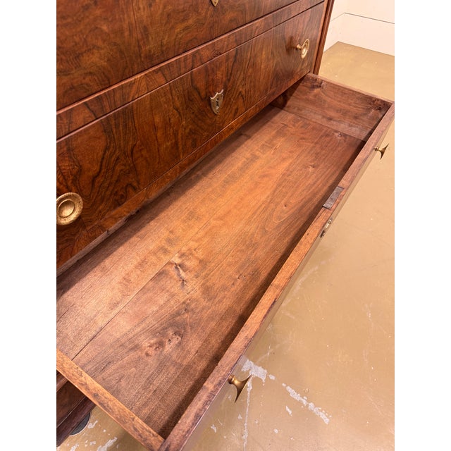 19th Century Louis Philippe Chest With Marble For Sale - Image 9 of 14