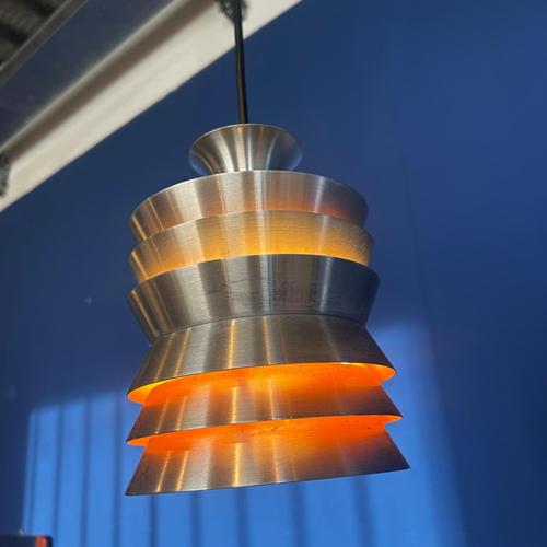 "Trava" Pendant Lamp by Carl Thore for Granhaga - Sweden (1960s) Up to 250V (Europe/UK Standard).The wiring of this item...