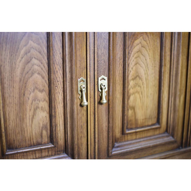 Mid 20th Century Transitional Lowboy Dresser by White Furniture For Sale - Image 12 of 14