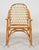Vintage Snocraft Snowshoe Rocking Chair from the personal Hollywood residence of Otto Natzler and Gertrud Natzler. Made...