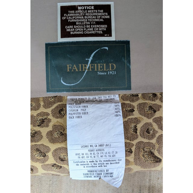 Late 20th Century Fairfield Pair of Lounge Chairs For Sale - Image 11 of 11