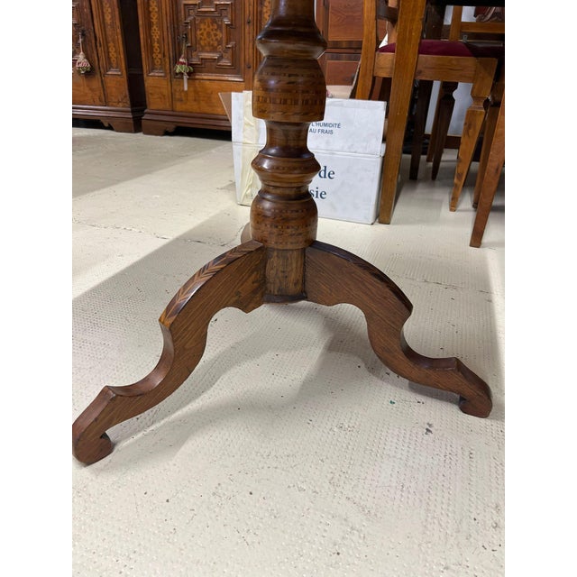 Inlaid Table, Late 19th Century For Sale - Image 3 of 6