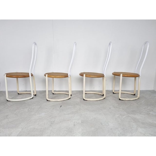Vintage Postmodern Dining Chairs, 1960s, Set of 4 For Sale - Image 10 of 11
