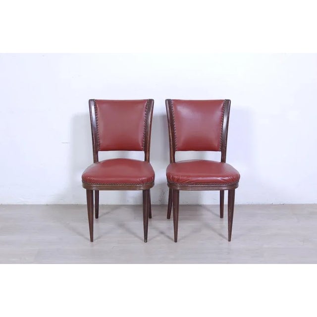 Set of Chairs attributed to Paolo Buffa, 1950s For Sale - Image 13 of 13