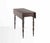 Small Mahogany Side Table with Turned Columns, Italy, 1950s For Sale - Image 3 of 9
