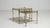 19th Century France Gold Metal Nesting Table For Sale - Image 9 of 10