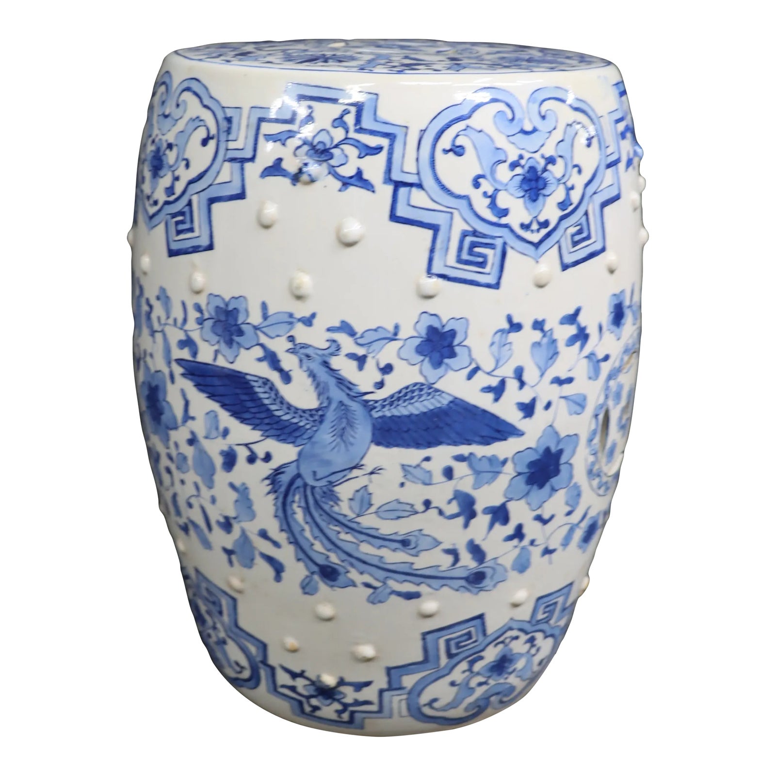 Blue White Garden Stool: Enhance Your Outdoor Space with Style and Comfort