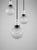 Mid-Century Modern Authentic Mid-Century Italian Crystal Cluster Chandelier – Faceted Spherical Glass, 1960s Modern Lighting For Sale - Image 3 of 7