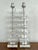 Late 20th Century Vintage Stacked Lucite Blocks Lamps - A Pair For Sale - Image 5 of 12