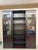 2010s Tall Wood Display Cabinet With Glass Door and Lower Storage For Sale - Image 5 of 12