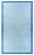 Doris Leslie Blau Large Vintage Indian Dhurrie Blue Rug For Sale