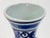 Delft Vintage Hand-Painted Delft Ceramic Bud Vase For Sale - Image 4 of 5