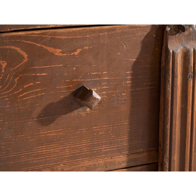 Brown Large Antique Chest of Drawers, 1920s For Sale - Image 8 of 16