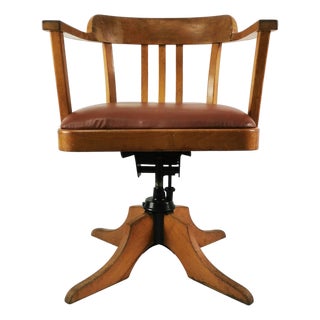 Art Deco Office Chair from Ehapa, Denmark, 1930s For Sale