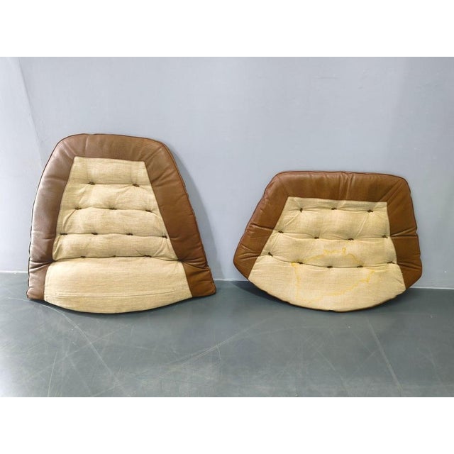 Set of MS68 Lounge Chair and Ottoman by Madsen & Schubell, 1960s For Sale - Image 9 of 18
