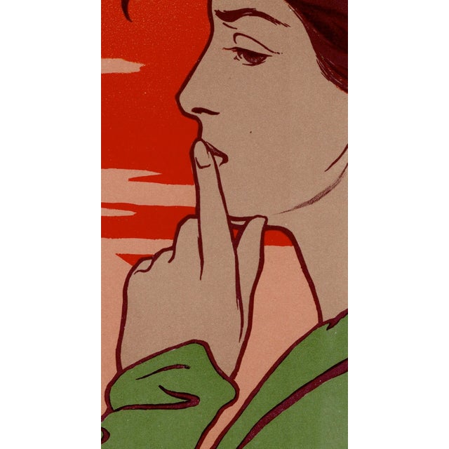 Henri Meunier, L'Heure du Silence, 1897, Lithograph on Paper For Sale - Image 4 of 11