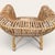Wood Late 20th Century Attributed to Franco Albini Italian Pencil Reed Rattan Chair For Sale - Image 7 of 16