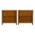 Pair of Midcentury Walnut Nightstands, From Huxley Collection by Thomasville For Sale