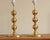 Brass Bobbin Table Lamp, 1970s, Set of 2 For Sale - Image 6 of 18