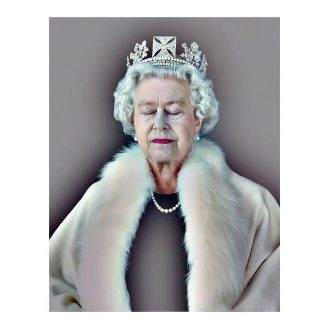 Queen Elizabeth II Lightness of Being / Freedom, 2021 by Chris Levine Limited Edition Print For Sale