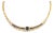 Estate 7ct Diamond Sapphire 18k Yellow Gold Collar Necklace LIQUIDTION! For Sale