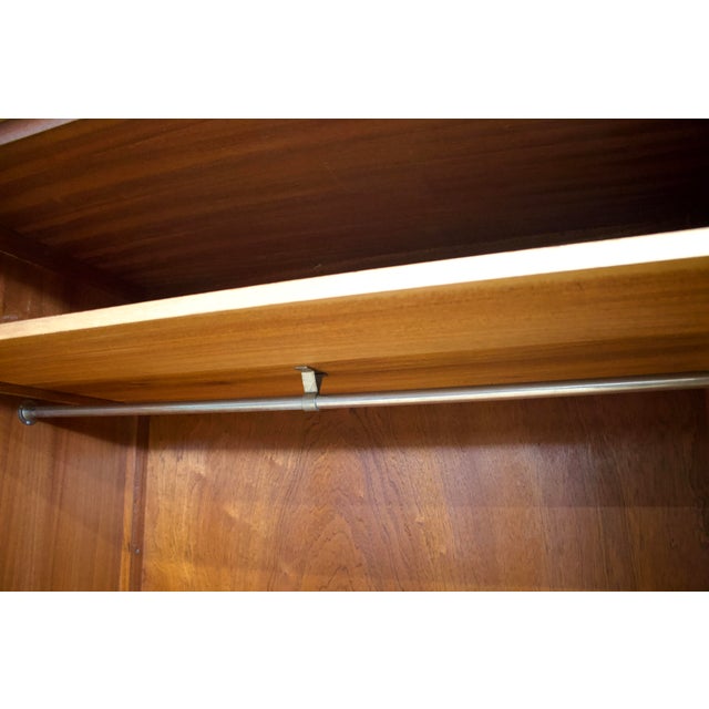 1950s Vintage Oak Wardrobe from D M Letchworth, 1955 For Sale - Image 5 of 9