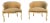Vintage Rope and Tassel Carved Bergère Chairs - A Pair For Sale