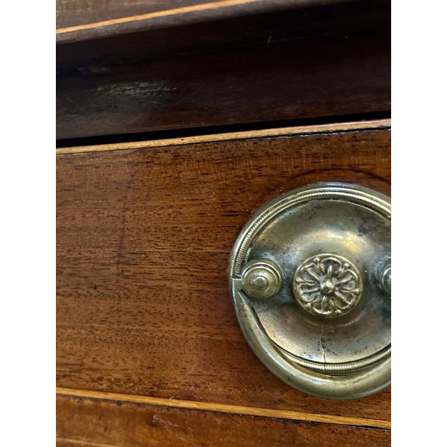 Brown Antique George III Mahogany Pembroke Table, 1800 For Sale - Image 8 of 14