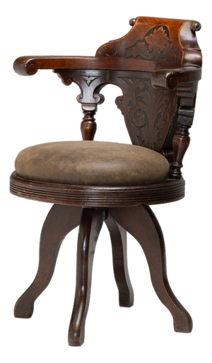 Antique Victorian Ships Chair, 1870