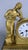 Empire or Directoire period clock French work, circa 1800 Gilt bronze, mercury-polished with agate Rests on a sea-green...