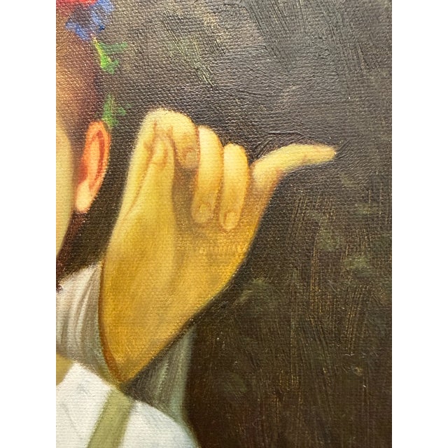 "Parure Des Champs" Reproduction Original Artwork, Signed + Framed For Sale - Image 9 of 12