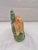 Asparagus Antique Staffordshire Pottery Lioness Cat With Baby Figurine For Sale - Image 8 of 8