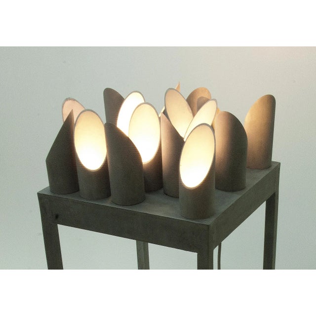 Aluminium Light Sculpture from Dornentisch For Sale - Image 6 of 14